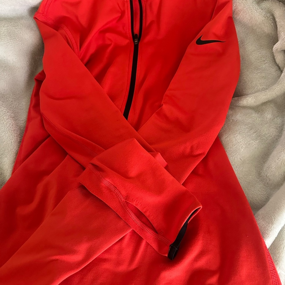 Nike Bright Red Full-Zip Jacket